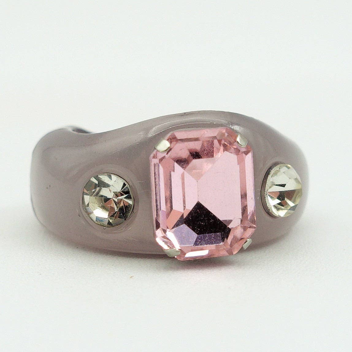 ESTHER - Anello Chunky ring in Cubic Zirconia