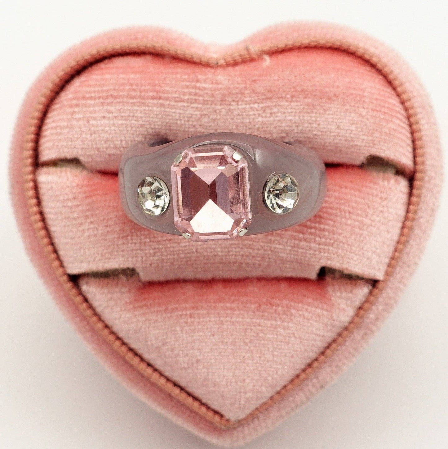 ESTHER - Anello Chunky ring in Cubic Zirconia