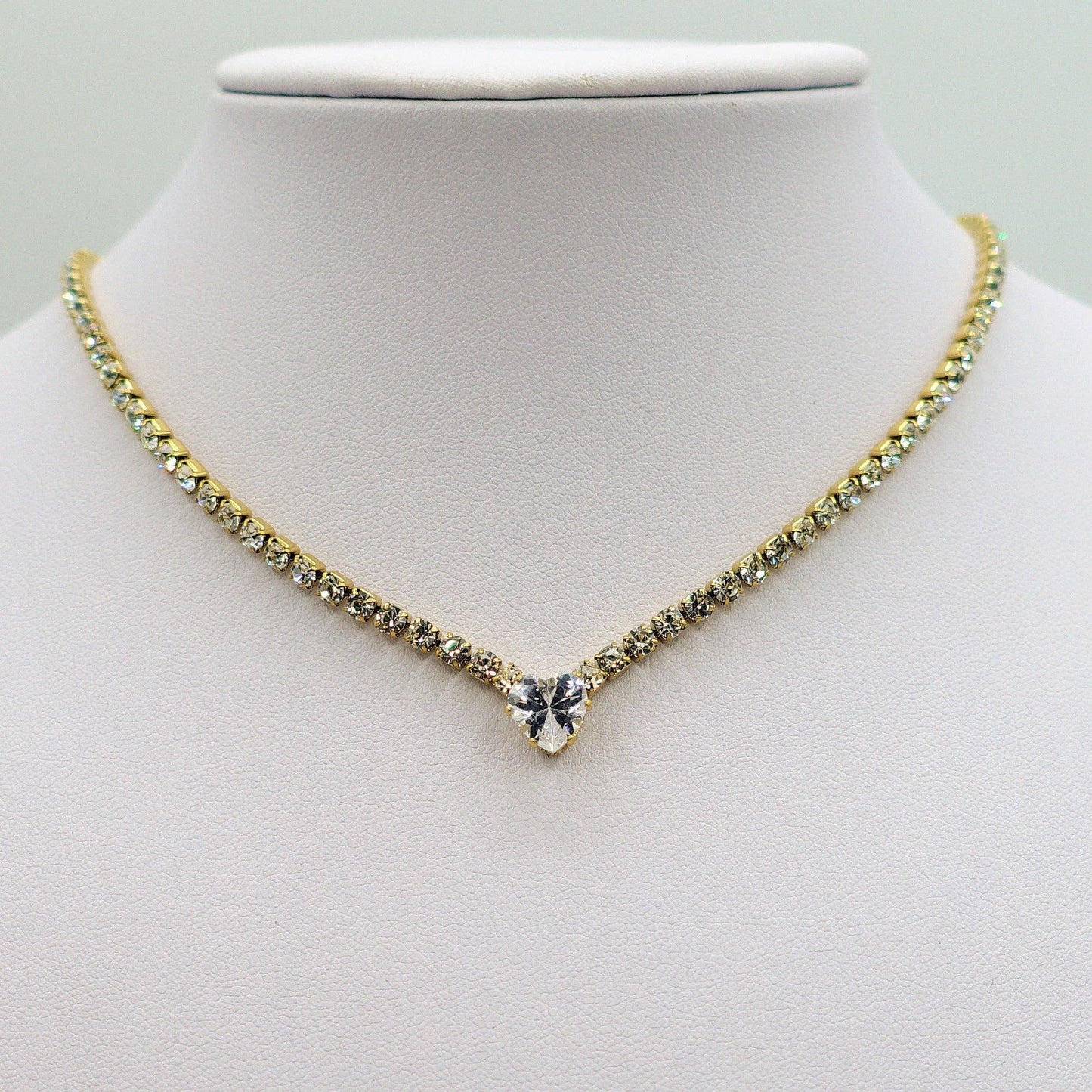 AURORA - Choker tennis in cubic zirconia