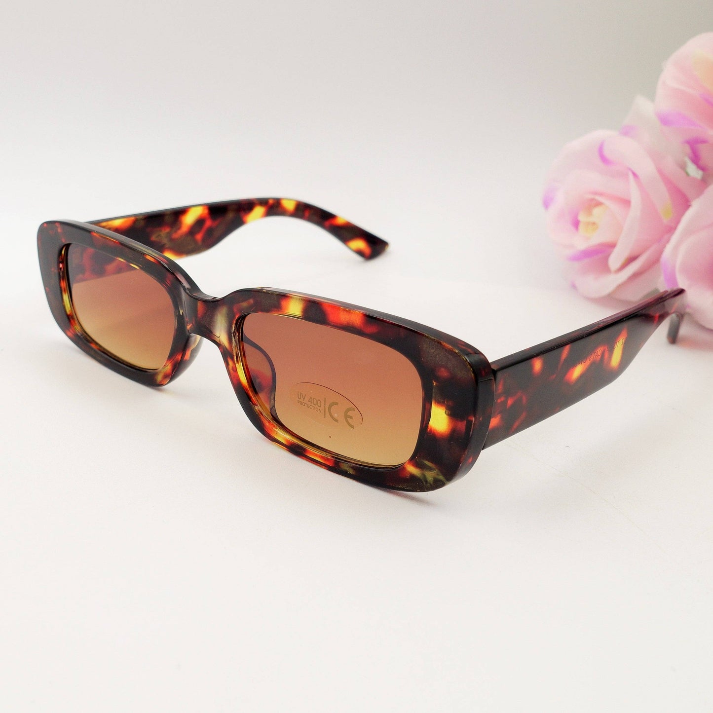 RUTH - Rectangular Sunglasses UV400