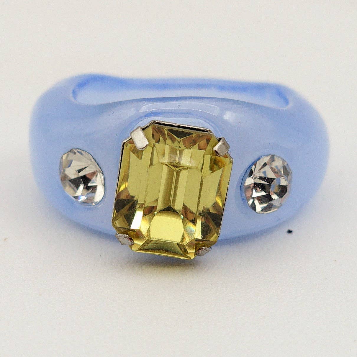 ESTHER - Anello Chunky ring in Cubic Zirconia