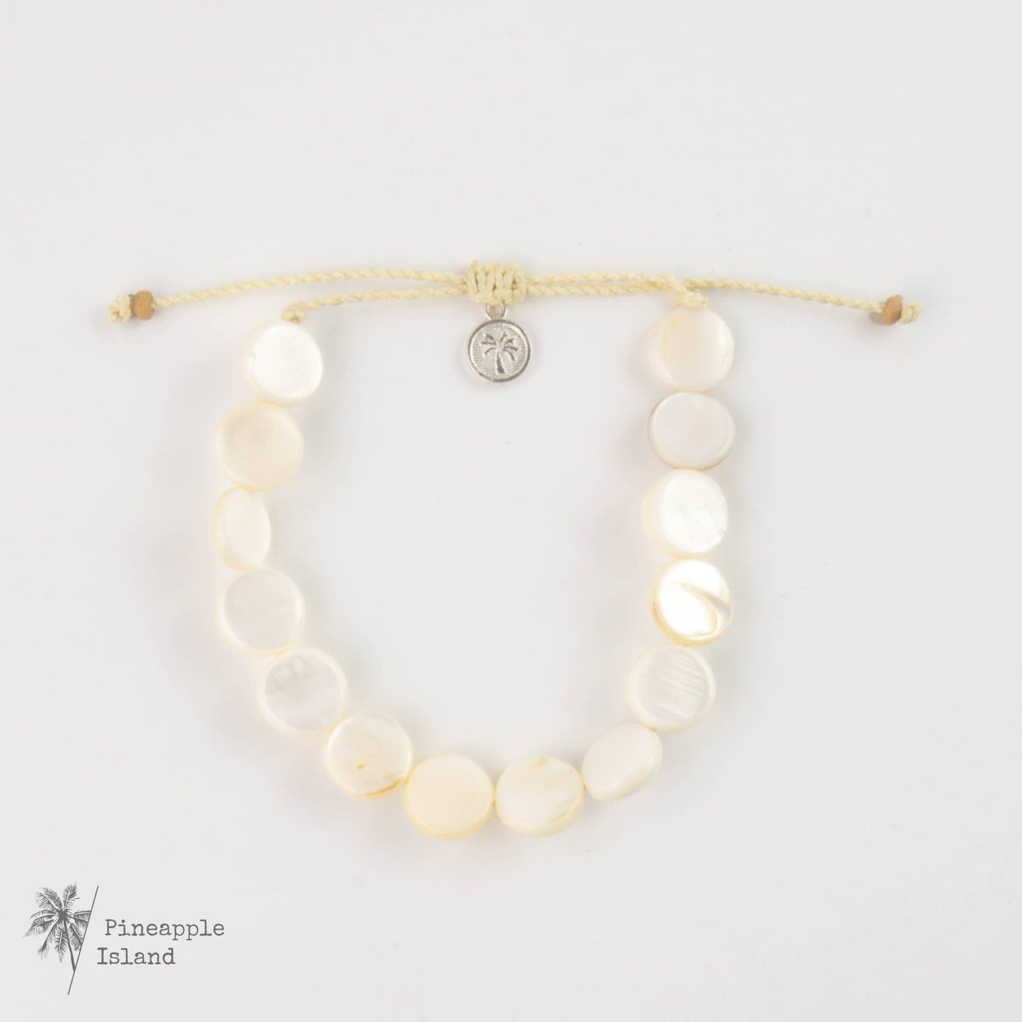 Disc Bracelet, Beaded Bracelet, Boho by Pineapple Island