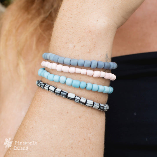 Labuan Beaded Bracelet, Surf Jewelry, by Pineapple Island