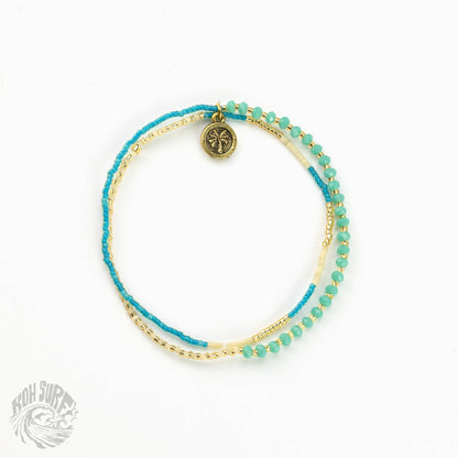 Monte Carlo Surf Bracelet, Beaded Bracelet, by Koh Surf
