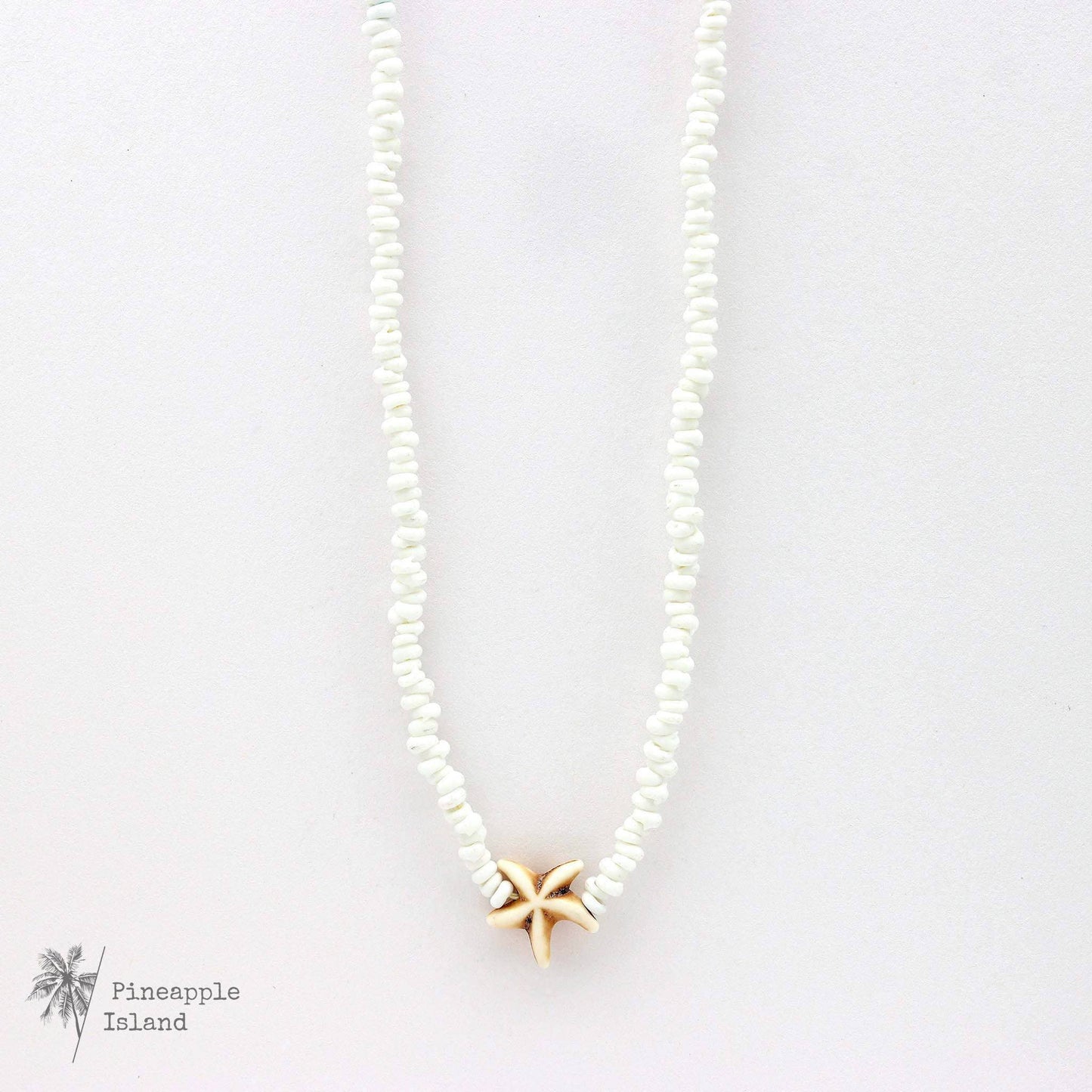 Tidepool Star Necklace, Beaded Necklace, by Pineapple Island