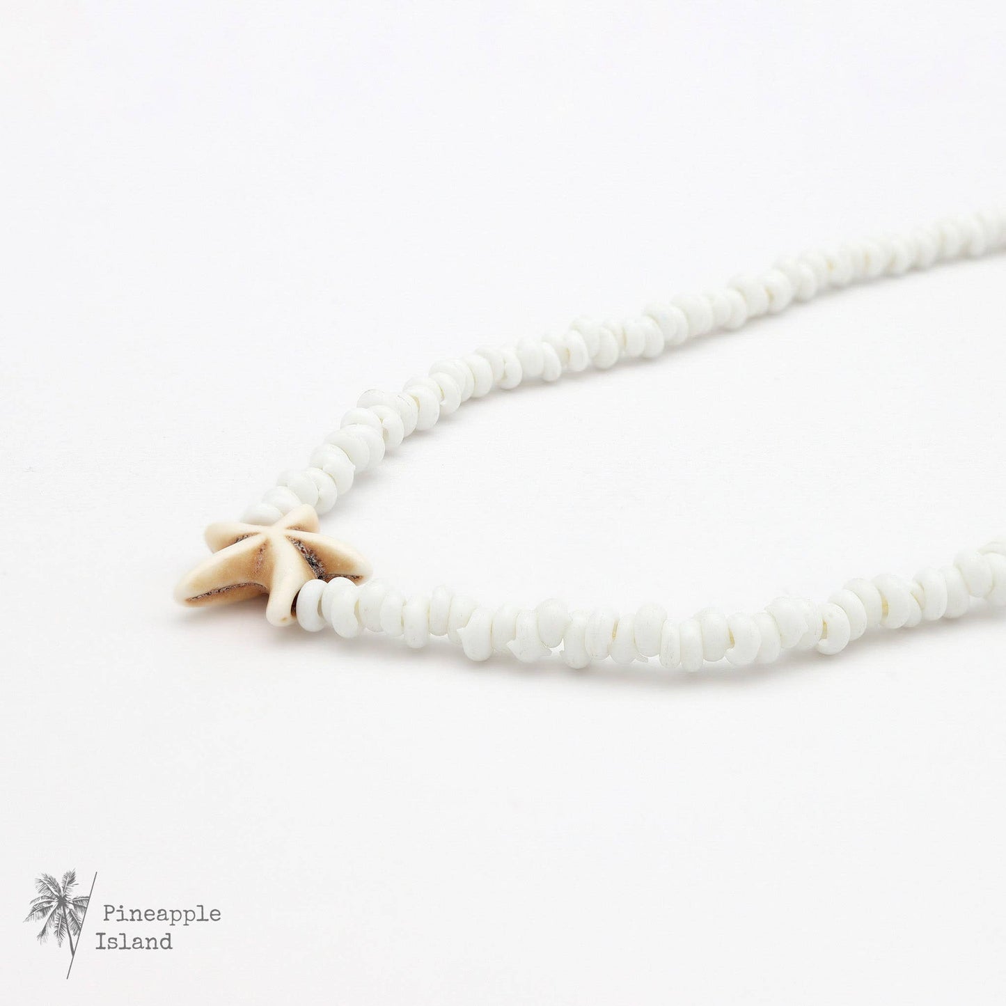 Tidepool Star Necklace, Beaded Necklace, by Pineapple Island